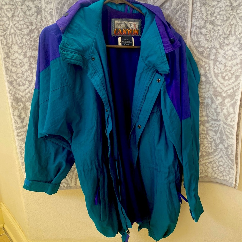 Vintage canyon windbreaker